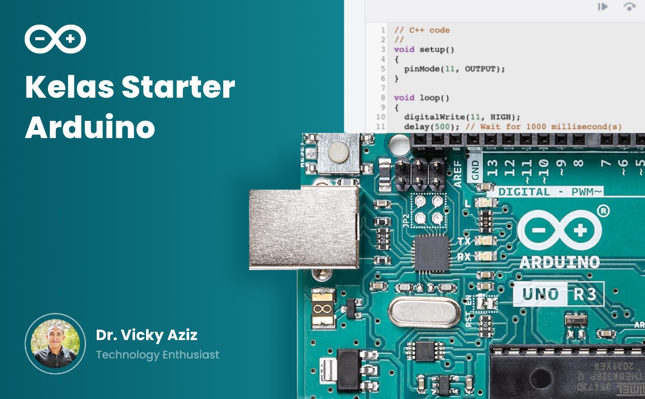 Kelas Introduction to Arduino di BuildWith Angga